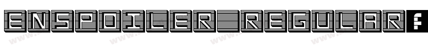 EnSpoiler Regular字体转换